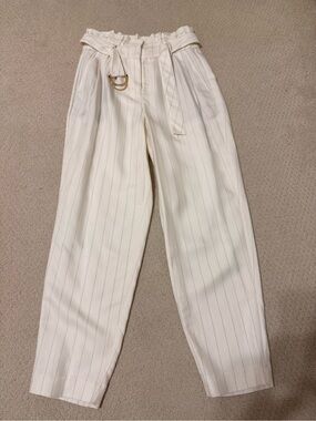 Express SH waisted stylist paper bag trousers